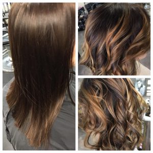 Ombre Before and After